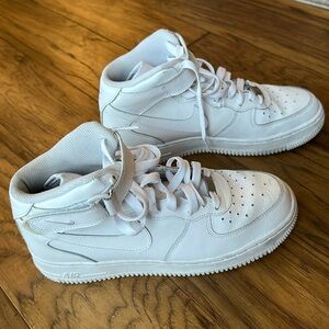 New Nike Air Force 1 High Top White AF1 Sneakers